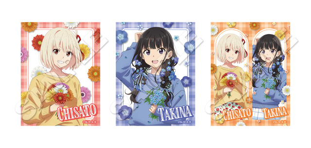 TVアニメ『リコリス・リコイル』POP UP STORE　ハンズ5店舗で開催　グッズ購入特典「特製カード」全3種