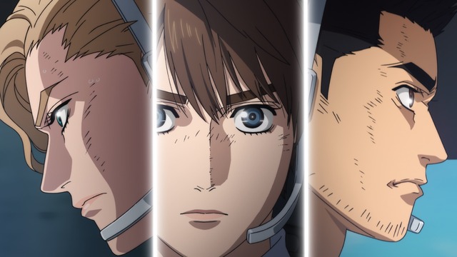 『MFゴースト 3rd Season』第37話「先頭グループの分裂」場面カット（C）しげの秀一・講談社／MFゴースト製作委員会