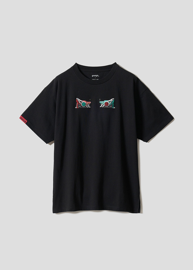 『仮面ライダー』×グラニフ　「地獄兄弟｜ビッグシルエットTシャツ」背面