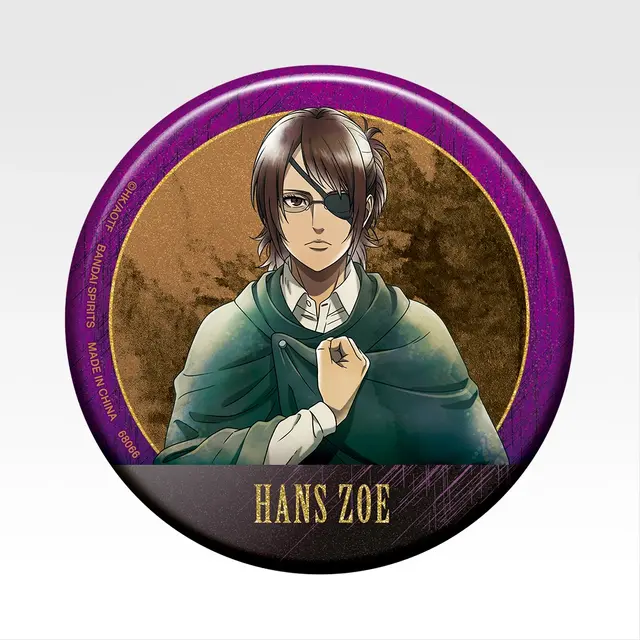 G賞 メタリック缶バッジ