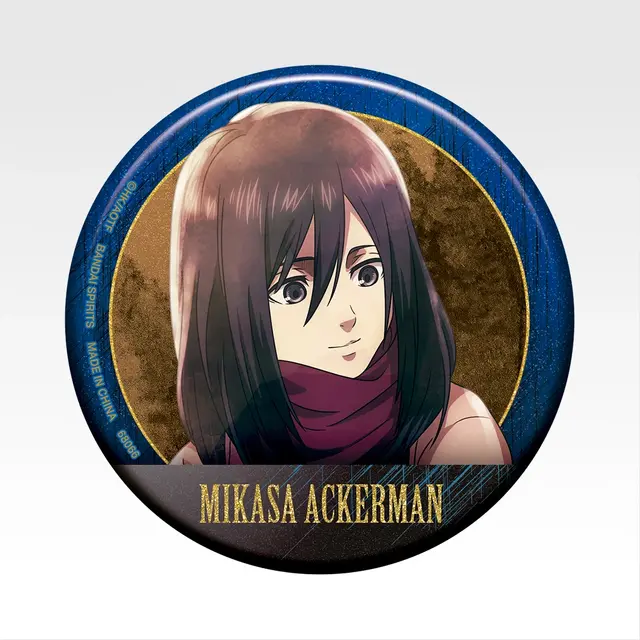 G賞 メタリック缶バッジ