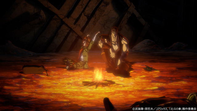 アニメ『北斗の拳 -FIST OF THE NORTH STAR-』第2話場面カット