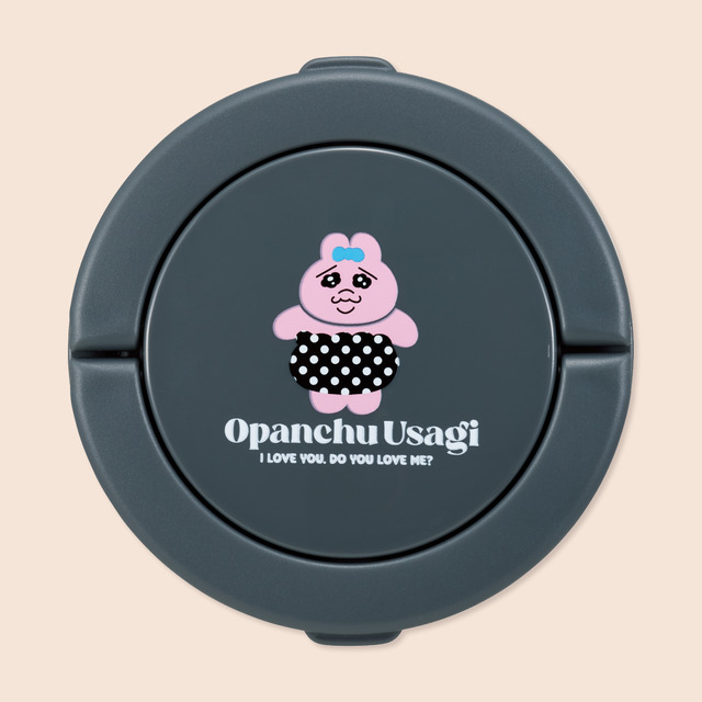 おぱんちゅうさぎ」折りたたみハンドル付保温ランチジャー