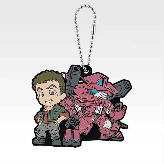 「一番くじ 機動戦士ガンダム 鉄血のオルフェンズ」G賞：ラバーチャーム（選べる全6種）