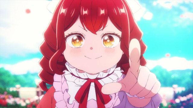 春アニメ『自称悪役令嬢な婚約者の観察記録。』第1章（第1話）「自称悪役令嬢と出会いの観察記録。」先行場面カット