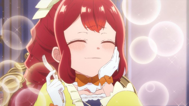 春アニメ『自称悪役令嬢な婚約者の観察記録。』第1章（第1話）「自称悪役令嬢と出会いの観察記録。」先行場面カット