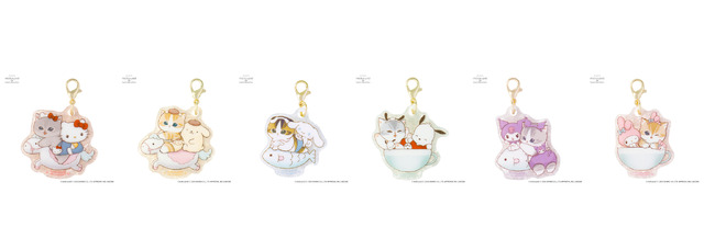 トレーディングマーブルアクリルチャーム（全6種）　単品各715円／BOX4,290円