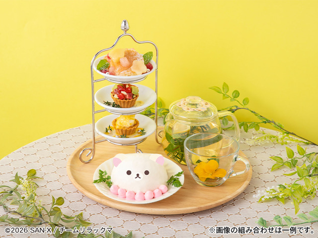 森のアフタヌーンティーセット