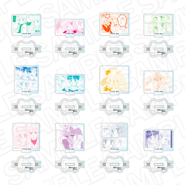 名シーンミニアクリルスタンド(ランダム)価格：880円（税込）種類数：全12種