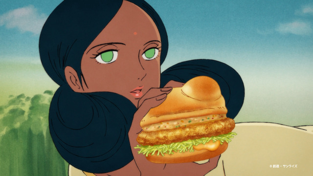 チキンタツタ「機動戦士ガンダム 無敵のバーガー」篇