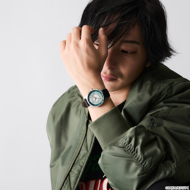 TVアニメ『Fate/strange Fake』× SuperGroupies「ランサー モデル 腕時計」使用イメージ