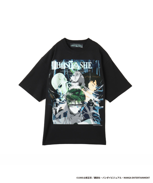 GHOST IN THE SHELL × Kosuke Kawamura × atmos T-shirt