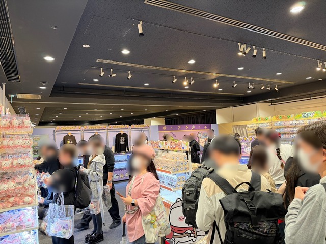 イベント初日、『ちいかわぽけっと　POP UP STORE』東京会場の様子