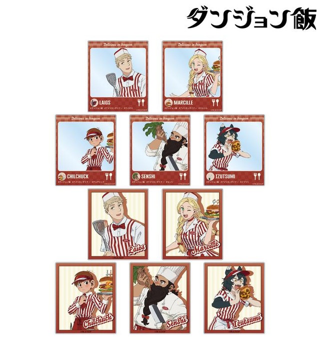 「描き下ろし アメリカンダイナーver. トレーディングアクリルカード」