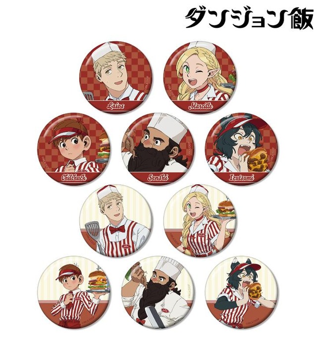 「描き下ろし アメリカンダイナーver. トレーディング缶バッジ」