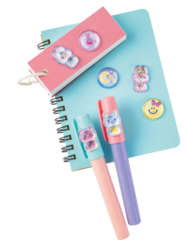 キラ★ガチャシール　ぷっくりドロップ（作品例）