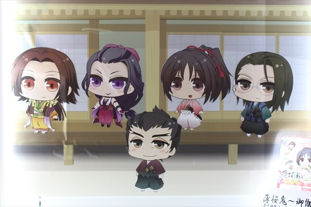 土方や沖田の等身大パネルも　アニマックスCAFE「薄桜鬼～御伽草紙～」コラボレポート