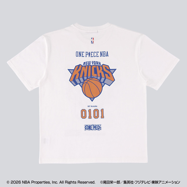 「ONE PIECE × NBA T-Shirts (全7柄 各2色)」