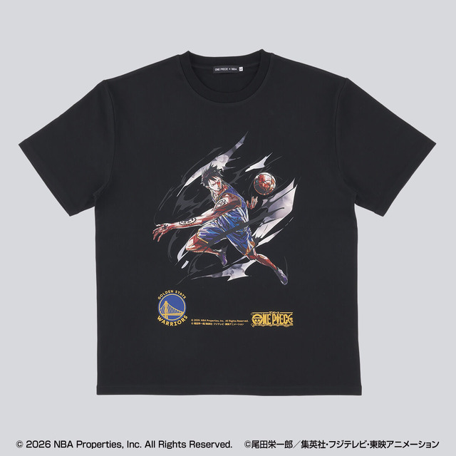 「ONE PIECE × NBA T-Shirts (全7柄 各2色)」