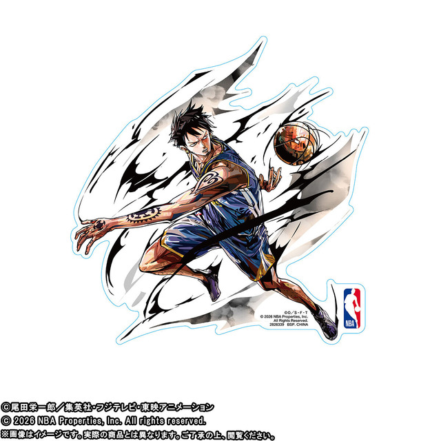 「ONE PIECE × NBA STICKER」