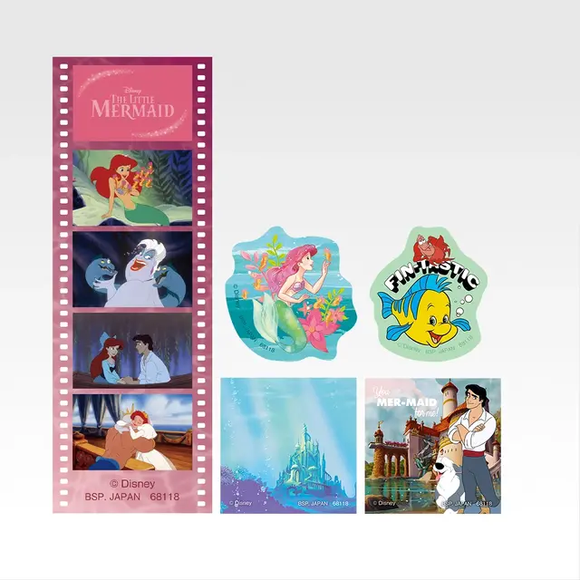 G賞 クリアブックマーク＆ステッカーセット