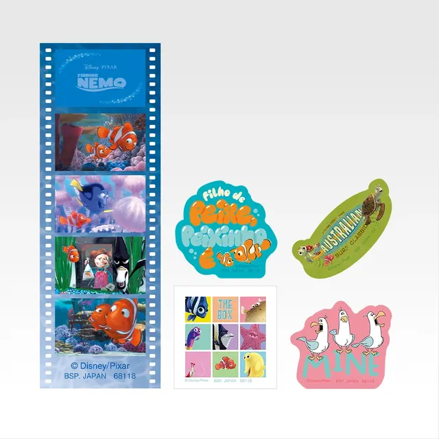 G賞 クリアブックマーク＆ステッカーセット