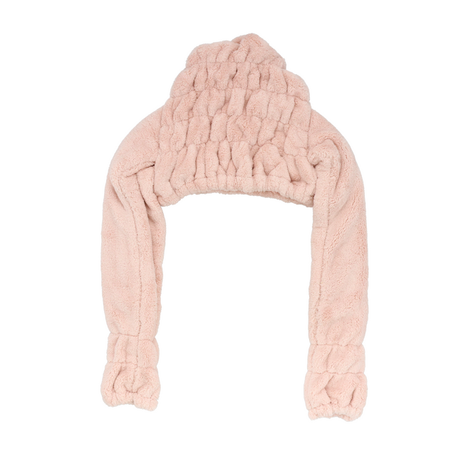 髪想いのヘアドライキャップPK〈ツインチャーム〉