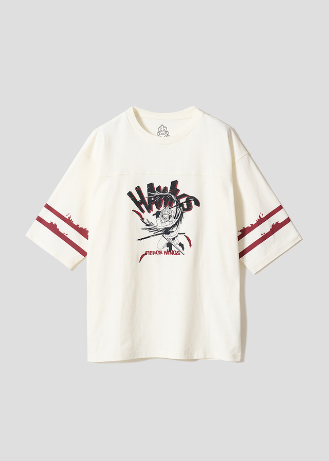 『僕のヒーローアカデミア』×グラニフ　「ホークス｜フットボールＴシャツ」