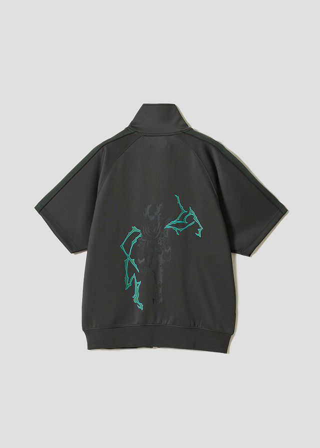 『僕のヒーローアカデミア』×グラニフ　「未成年の主張｜半袖トラックジャケット」背面