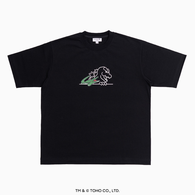 ゴジラヘッド Tシャツ　15,400円（税込）ブラックLACOSTE 新宿店 限定