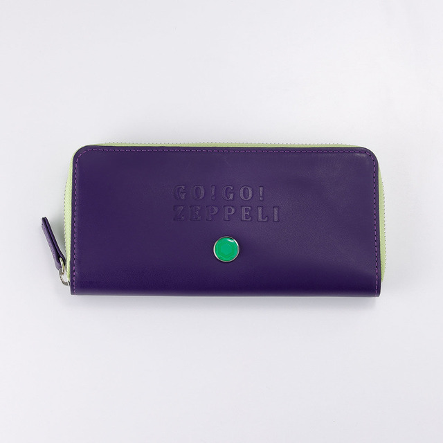 「スティール・ボール・ラン ジョジョの奇妙な冒険 レザーコレクション2」ラウンド長財布 / ジャイロモデル