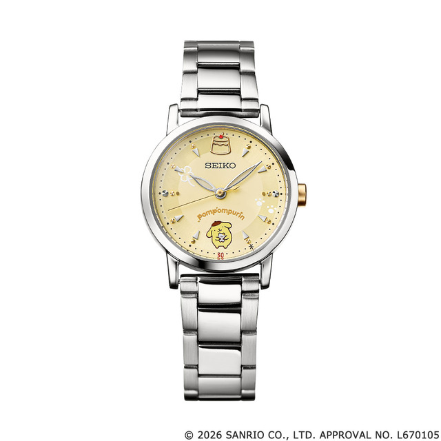 ポムポムプリン 30周年記念 セイコー コラボレーションウオッチ