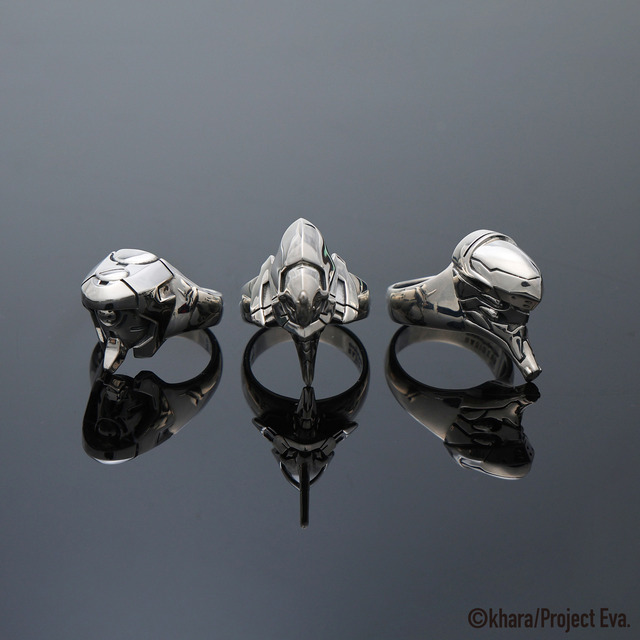 『RADIO EVA × JAM HOME MADE』初号機・零号機・弐号機リング