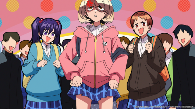 春アニメ『ポンコツ風紀委員とスカート丈が不適切なJKの話』第3話場面写真