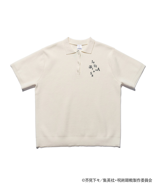 TVアニメ『呪術廻戦』「死滅回游」 × ZOZOTOWN　ニットポロ（3色展開）：12,100円（税込）