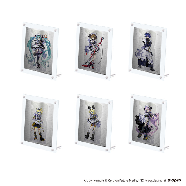 「ピアプロキャラクターズ」メタルアート