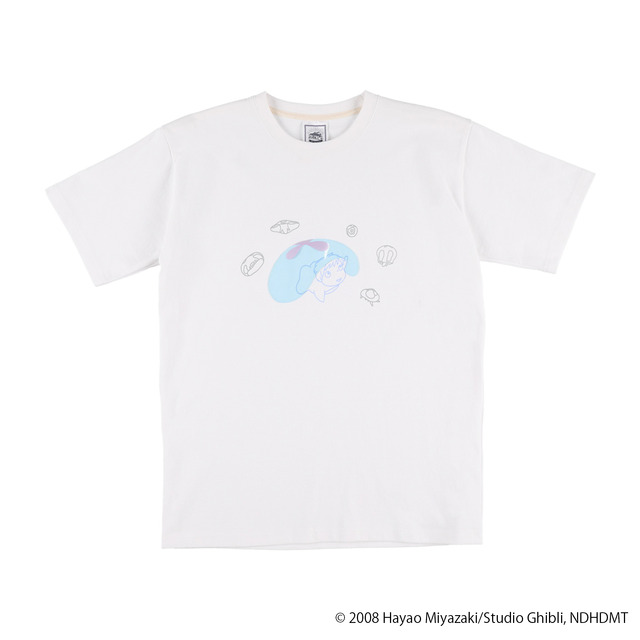 GBL 崖の上のポニョ BASIC Tシャツ ポニョとクラゲ