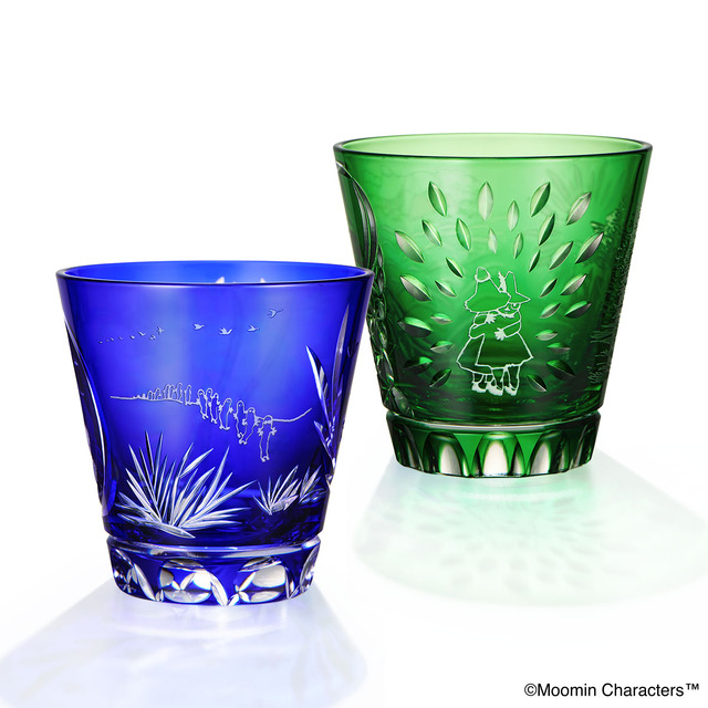 MOOMIN 江戸切子グラス