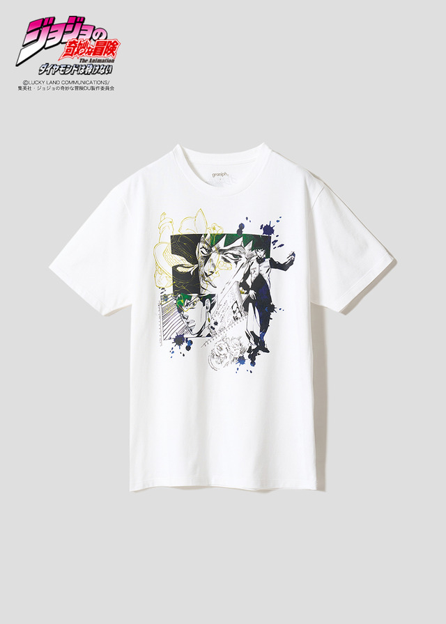 『ジョジョの奇妙な冒険』×グラニフ　「岸辺露伴｜Tシャツ」