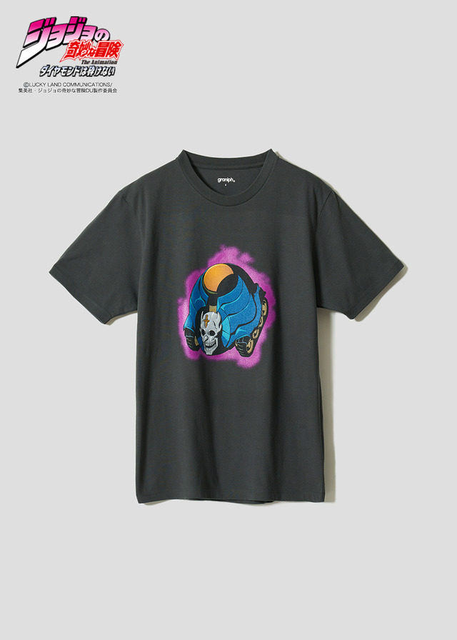 『ジョジョの奇妙な冒険』×グラニフ　「シアーハートアタック｜Tシャツ」