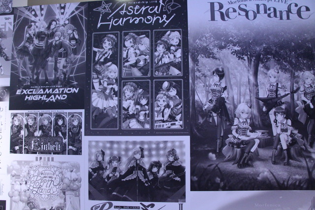 「BanG Dream! STORE」店内の様子