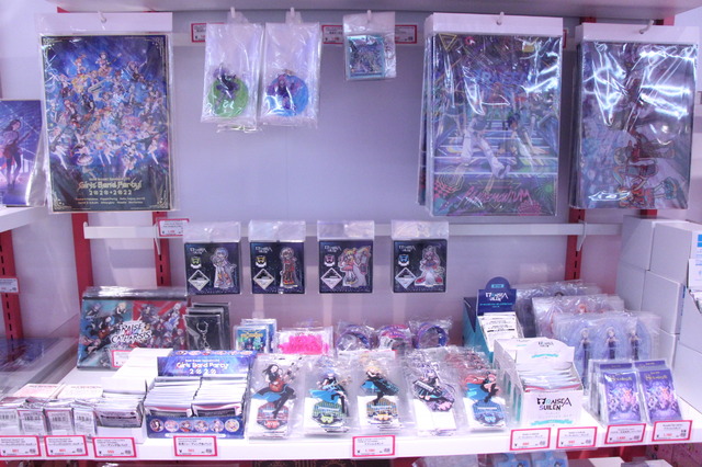 「BanG Dream! STORE」店内の様子