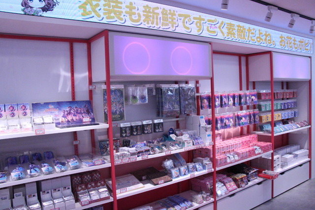 「BanG Dream! STORE」店内の様子