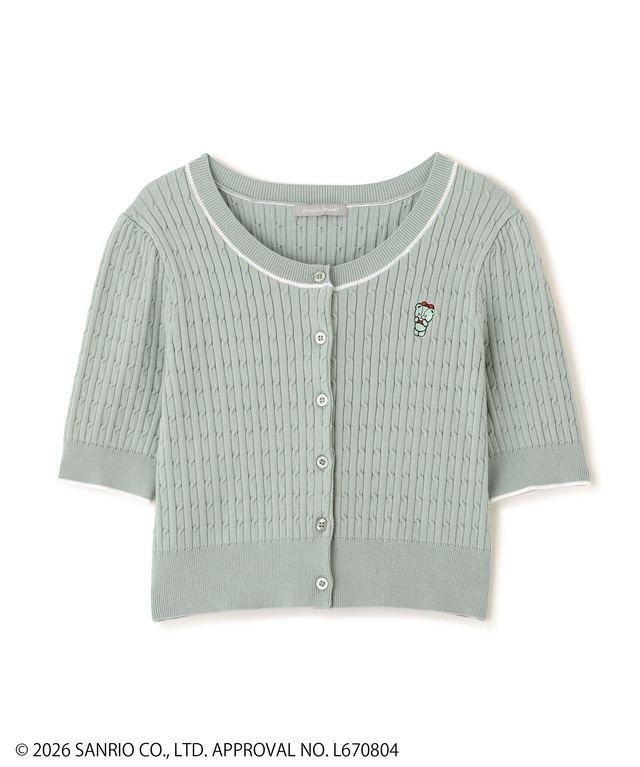 タイニーチャムミニケーブルカーデトップス