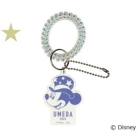 Disney THE MARKET 2026　阪急うめだ本店限定「うめだ キーホルダー」