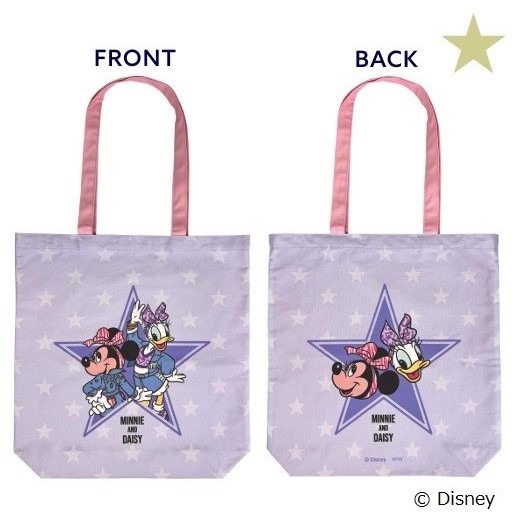 Disney THE MARKET 2026　阪急うめだ本店限定「ミニー＆デイジー〈スター〉トートバッグ」