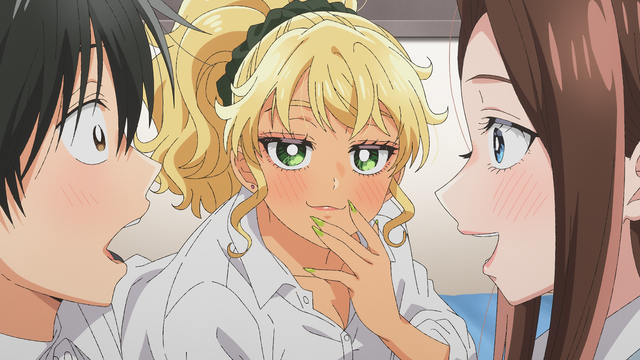 TVアニメ『オタクに優しいギャルはいない!?』2時限目（第2話）「ボクの部屋がギャルのたまり場に!?」場面カット