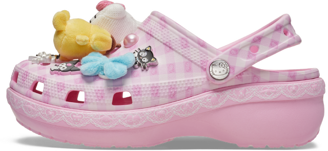 ハローキティ アンド フレンズ クラシック プラットフォーム クロッグ