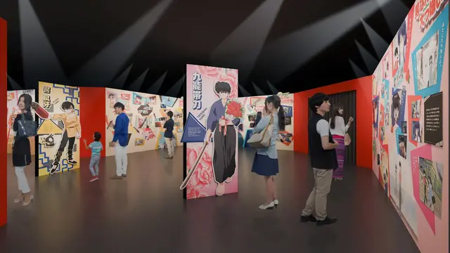 「TVアニメ『らんま1/2』展」人気キャラクターたちと一緒に楽しめるエピソード展示