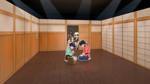 「TVアニメ『らんま1/2』展」天道道場（イメージ再現）